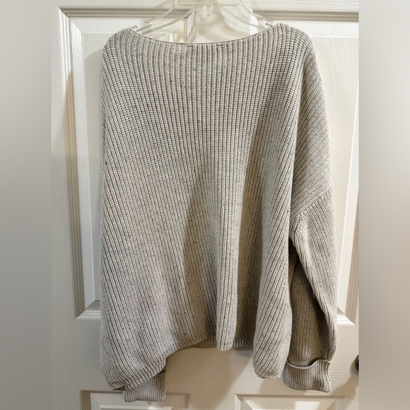 French Connection Cream Crew Neck Sweater - Picture 4 of 5